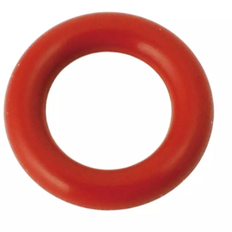 NOK O-Ring P Series Red Silicone Red 9.6 mm Outer and 1.9±0.08 mm Wire Diameter, 4C-P6 R