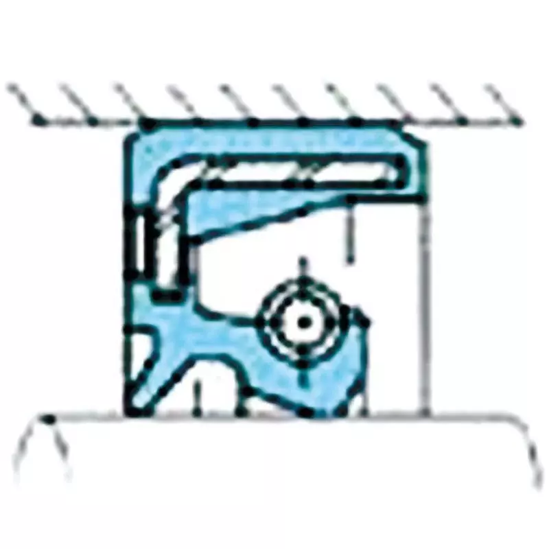 NOK φ85x110 mm TC Type Rubber Oil Seal, TC8511013