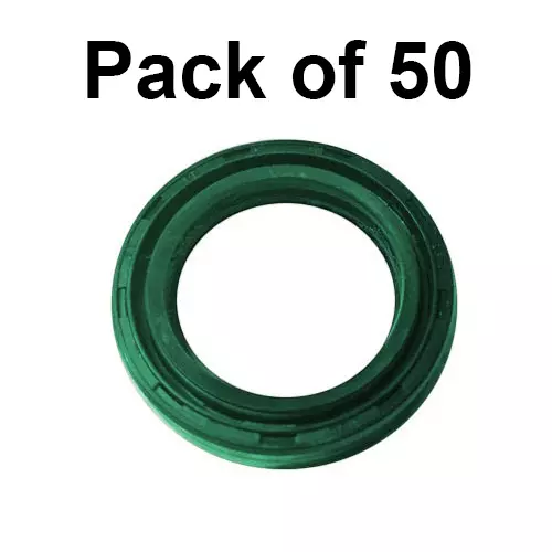 Polytech Oil Seal 12X22X7 mm NBR Green, PEAS12227BL (Pack of 50 Pcs)