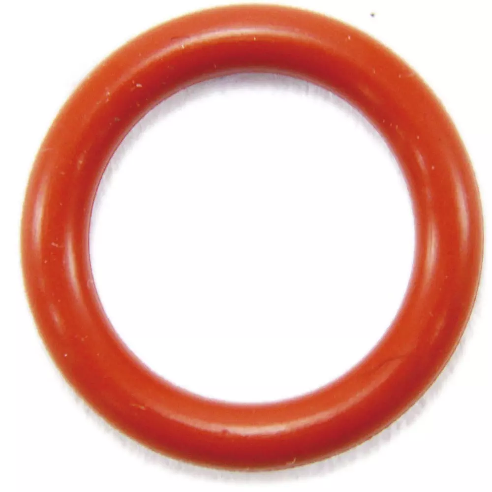 NOK O-Ring P Series Red Silicone Red 16.6 mm Outer and 2.4±0.09 mm Wire Diameter, 4C-P12 R