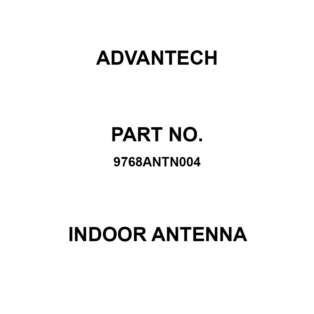 Advantech Indoor Antenna 2.4 GHz Maximum Frequency, 9768ANTN004
