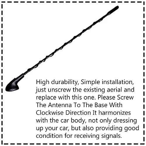 Auto Pearl Car Audio Roof Antenna Compatible For Ford Figo Aspire