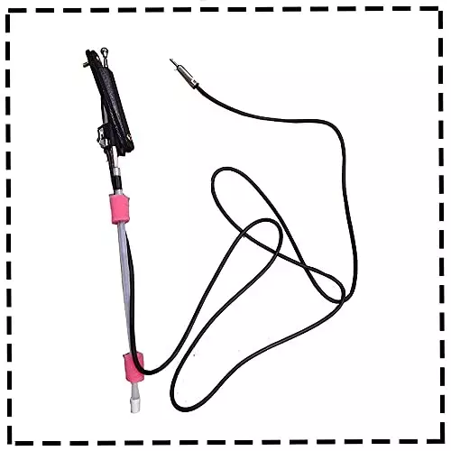 Auto Pearl Roof Mount Mast Flexible Car Antenna with Anti-Theft Design Compatible For Toyota Innova