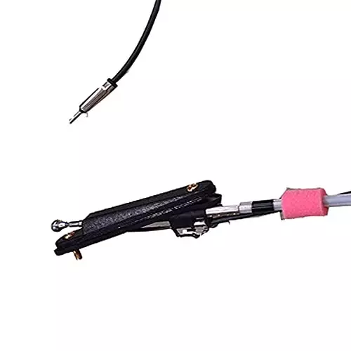 Auto Pearl Roof Mount Mast Flexible Car Antenna with Anti-Theft Design Compatible For Toyota Innova