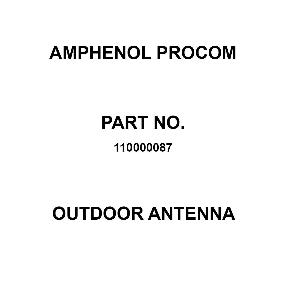 Amphenol Procom Outdoor Antenna Mast Mount 200 W, 110000087