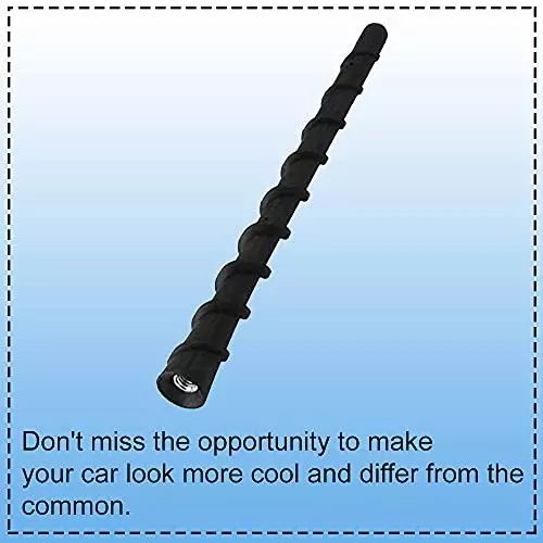 Auto Pearl Roof Mount Mast Flexible Car Antenna with Anti-Theft Design Compatible For ‎Hyundai i10Grand