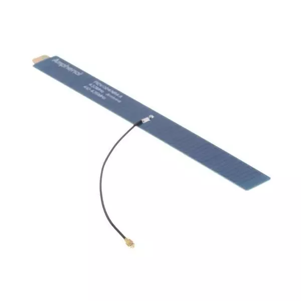 Amphenol PCB Antenna Adhesive Mount Connector Termination 5 W, PIOV004NRAA-100