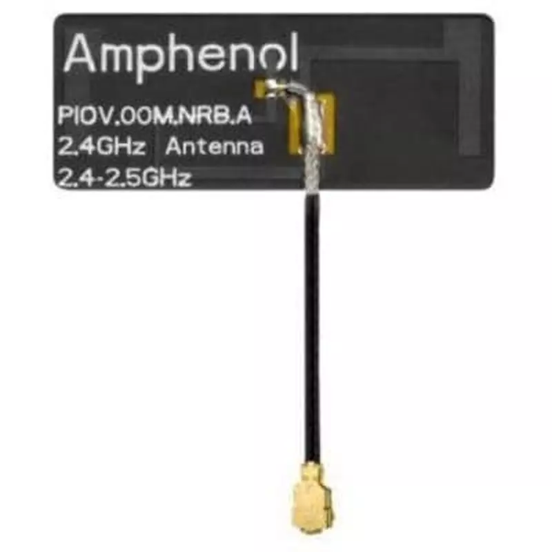 Amphenol PCB Antenna Adhesive Mount Connector Termination 5 W, PIOV00MNRBA-100