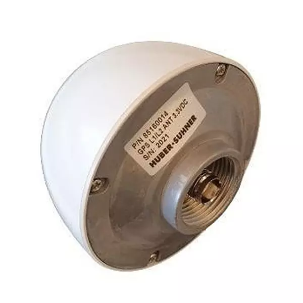 HUBER+SUHNER Antenna Connector Mount, GNSS ANT L1+L2 3.3V