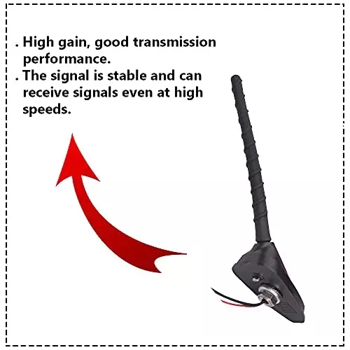 Auto Pearl Car Audio Roof Antenna Compatible For Hyundai SANTRO2018