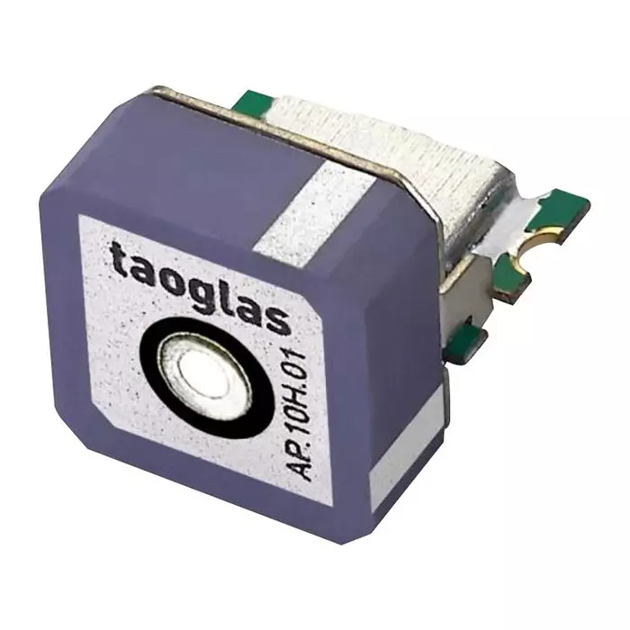 TAOGLAS Patch Antenna, 1.57542 Ghz, -10Dbi, AP.10H.01