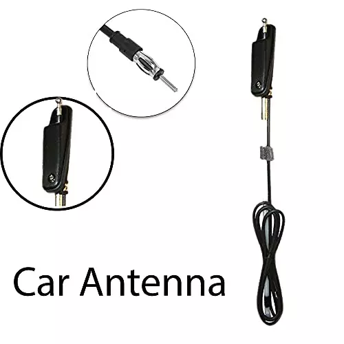 Auto Pearl Roof Mount Mast Flexible Car Antenna with Anti-Theft Design Compatible For ‎Maruti Suzuki AltoNew