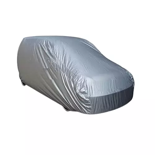 GENERIC Body Cover Polyester Supreme Silver for Tata Harrier