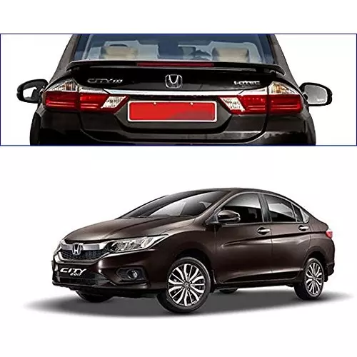 Auto Pearl OE Type Car Spoiler ABS Golden Brown Metallic Compatible For Honda City, Spoiler_City2017_Golden_Brown_Metallic