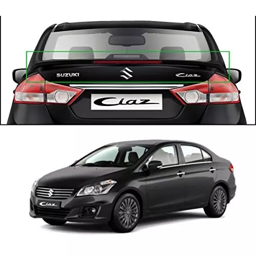 Auto Pearl OE Type Car Spoiler ABS Metallic Glistening Grey Compatible For Maruti Suzuki Ciaz, Spoiler_Ciaz_Metallic_Glistening_Grey