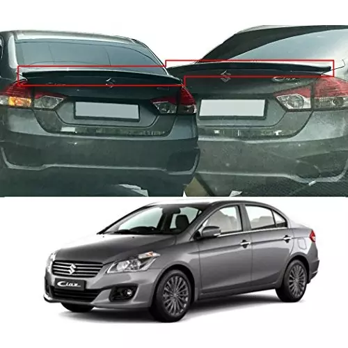 Auto Pearl OE Type Car Spoiler ABS Metallic silky silver Compatible For Maruti Suzuki Ciaz, Spoiler_LipCiaz_Metallic_silky_silver