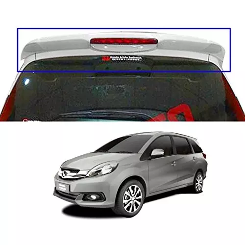 Auto Pearl OE Type Car Spoiler ABS Alabaster Silver Metallic Compatible For Honda Mobilio, Spoiler_Mobilio_Albstr_SMetallic