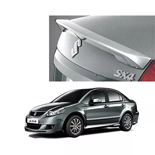 Auto Pearl OE Type Car Spoiler ABS Glistening Grey Compatible For Maruti Suzuki Sx4, Spoiler_SX4_Glistening_Grey