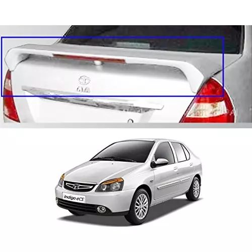 Auto Pearl OE Type Car Spoiler ABS Porcelain-White Compatible For Tata Indigo Cs, Spoiler_Indigo_cs_Porcelain-White-picture-42