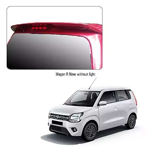 Auto Pearl OE Type Car Body Colored Spoiler ABS Solid White Compatible For Maruti Suzuki Wagon R 2019, Spoiler_WagonR2019_SolidWhite