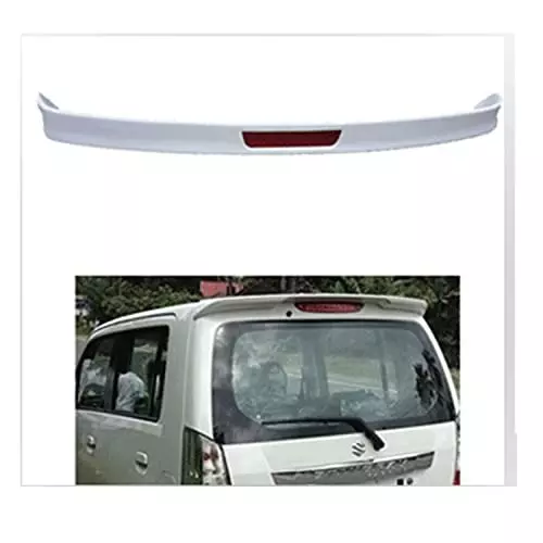 Auto Pearl OE Type Car Body Colored Spoiler ABS Solid White Compatible For Maruti Suzuki Wagon R 2019, Spoiler_WagonR2019_SolidWhite