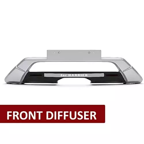Auto Pearl Bumper Diffuser Reflector ABS Front Compatible For Tata Harrier, Diffuser_Harrier_Front