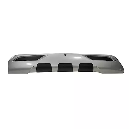 Auto Pearl Bumper Diffuser Reflector ABS Rear Compatible For Maruti Suzuki Brezza 2020, Diffuser_Brezza2020_Rear