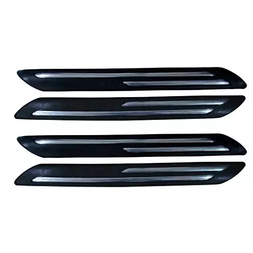 Auto Pearl Bumper Corner Moulding Double Chrome Lining Compatible For All Cars