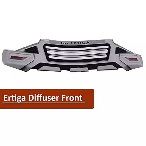 Auto Pearl Bumper Diffuser Reflector ABS Front Compatible For Maruti Suzuki Ertiga, Diffuser_Ertiga_Front
