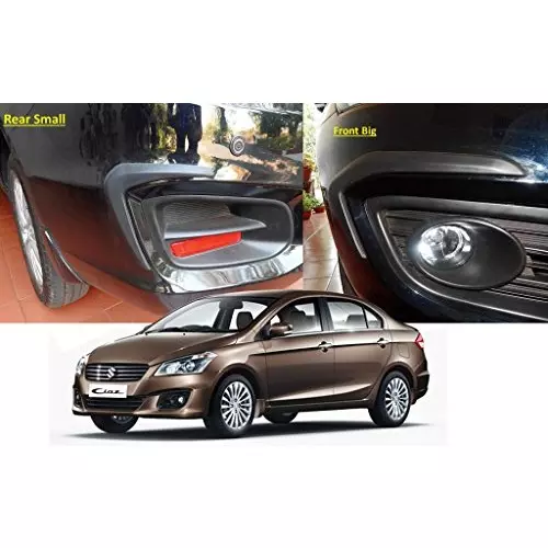 Auto Pearl Bumper Protector Compatible For Maruti Suzuki Ciaz (Set of 4)