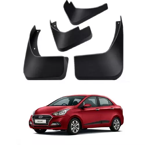 carsonia-front-rear-mudguard-plastic-black-for-hyundai-xcent-set-of-4