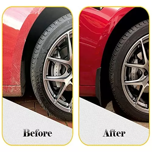 Auto Pearl OE Type Car Heavy Duty Mud Flaps Splash Guards PVC Black Compatible For Nissan Pulse, Mud_Flaps_Pulse (Set of 4)