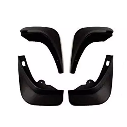 Auto Pearl Car Mud Flap/Guard Black for ‎Bottom Compatible With Tata Tiago 2016-2020 (Set of 4)
