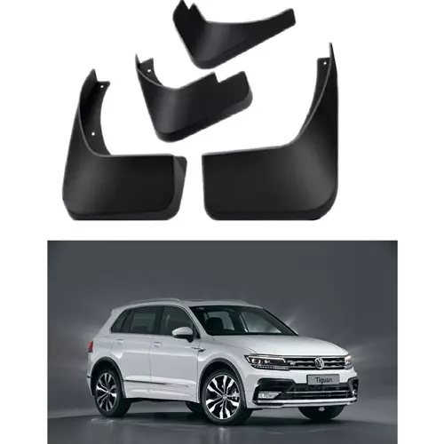 carsonia-front-rear-mudguard-plastic-black-for-volkswagen-taigun-set-of-4
