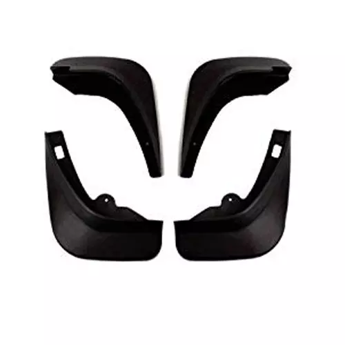 Auto Pearl Car Mud Flap/Guard Black for ‎Bottom Compatible With Hyundai I10 2010-2016 (Set of 4)