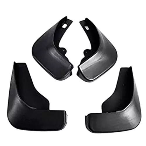 Auto Pearl OE Type Car Heavy Duty Mud Flaps Splash Guards PVC Black Compatible For Mahindra Scorpio M2Di, Mud_Flaps_ScorpioM2DI (Set of 4)