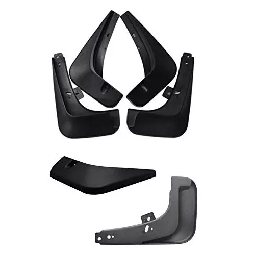 Auto Pearl Car Mud Flap/Guard Black for ‎Bottom Compatible With Maruti Suzuki Sx4 (Set of 4)