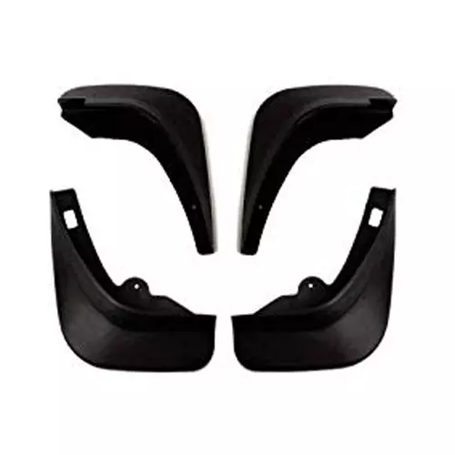 Auto Pearl Car Mud Flap/Guard Black for ‎Bottom Compatible With Hyundai I20 2008-2012 (Set of 4)