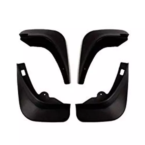 Auto Pearl Car Mud Flap/Guard Black for ‎Bottom Compatible With Tata Hexa 2017 (Set of 4)