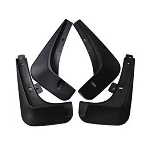 Auto Pearl Car Mud Flap/Guard Black for ‎Bottom Compatible With Renault Lodgy 2015-2018 (Set of 4)