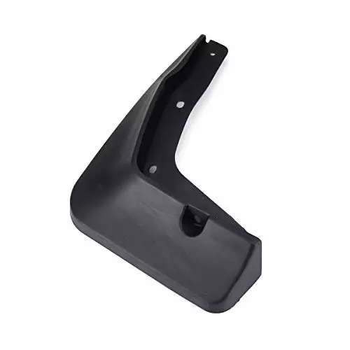 Auto Pearl Mud Flap/Splash Guard ‎ABS Plastic Black Compatible For Mahindra Xylo (Set of 4)