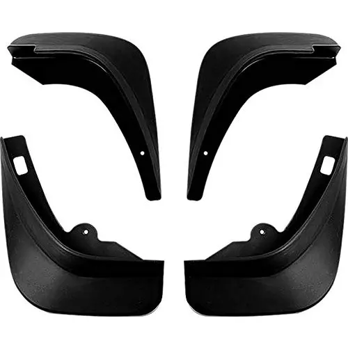 Auto Pearl Mud Flap PVC Black Compatible For Nissan Terrano