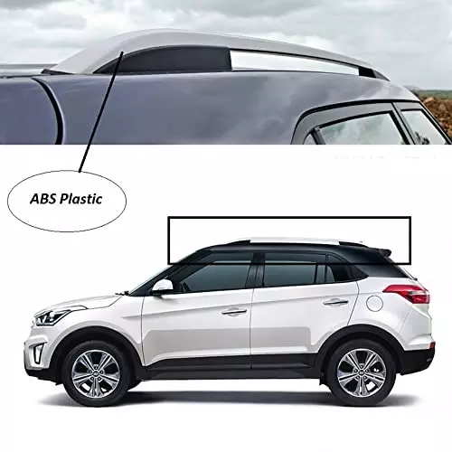 Auto Pearl O.E. Type Roof Rail ‎Plastic Compatible For Hyundai Creta 2015 (Set of 2 Pcs)