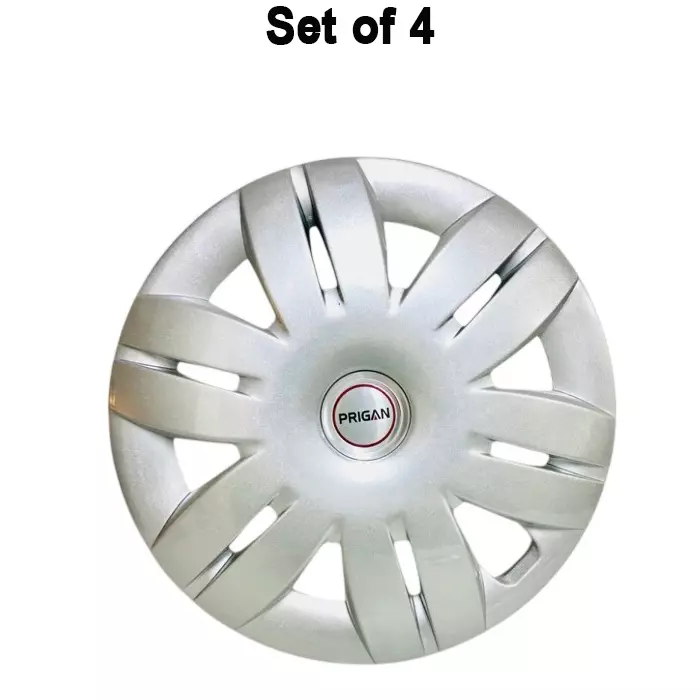 prigan-alto-800-car-wheel-cover-325-mm-13-inch-high-grade-abs-silver-for-passenger-vehicle-set-of-4-pcs