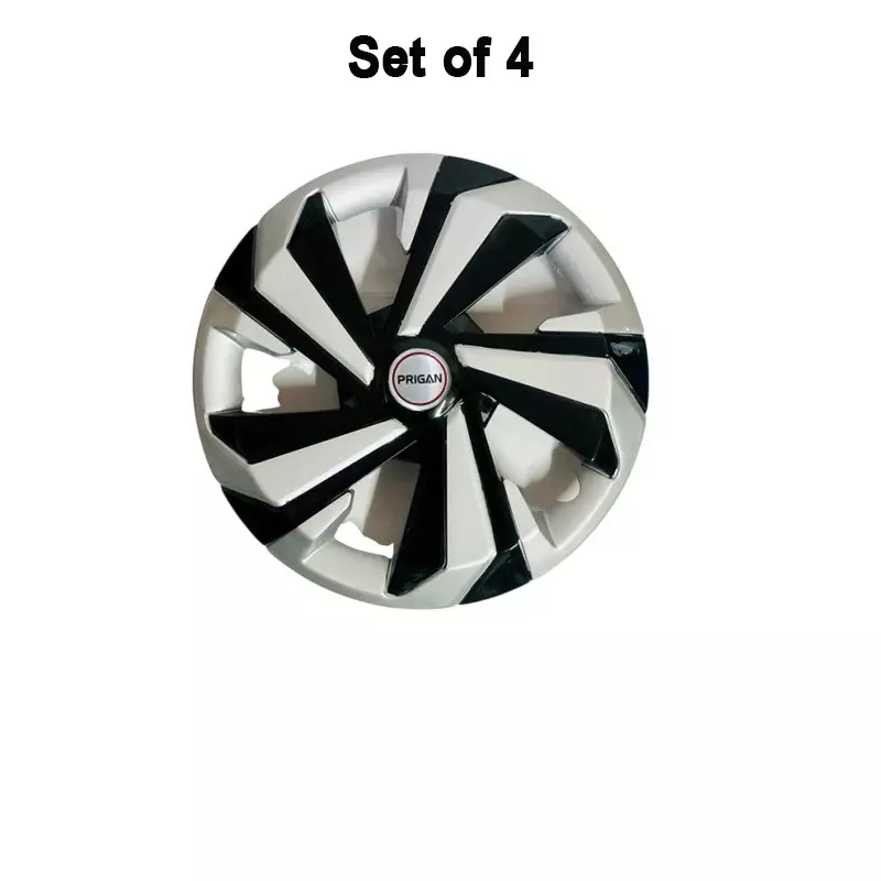 prigan-glider-dc-car-wheel-cover-350-mm-14-inch-high-grade-abs-silver-black-for-passenger-vehicle-set-of-4-pcs