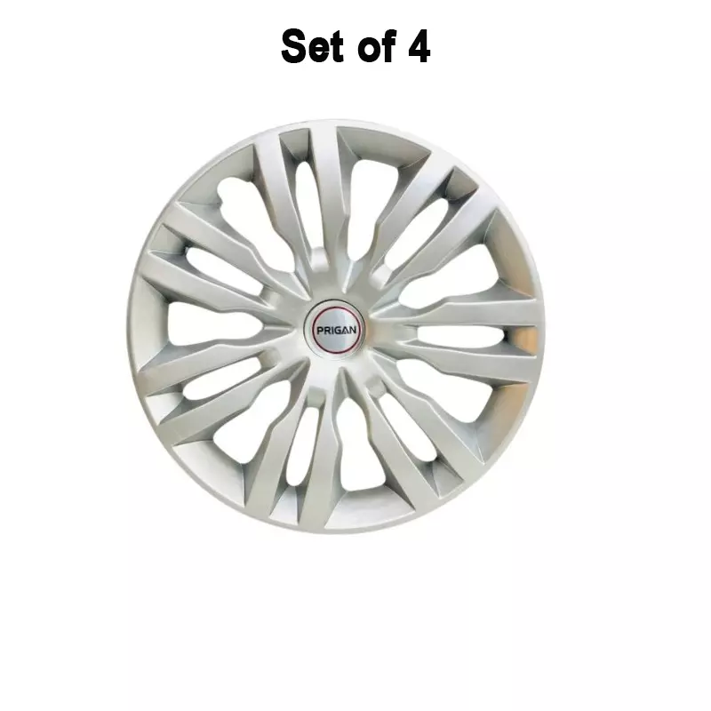 prigan-dzire-3-car-wheel-cover-350-mm-14-inch-high-grade-abs-silver-for-passenger-vehicle-set-of-4-pcs