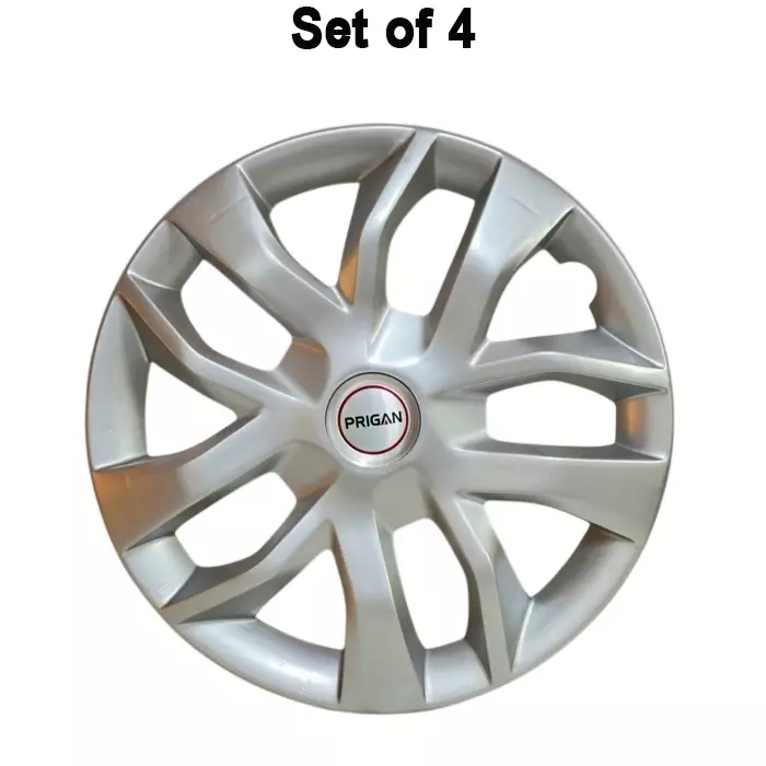 prigan-vezel-car-wheel-cover-325-mm-13-inch-high-grade-abs-silver-for-passenger-vehicle-set-of-4-pcs