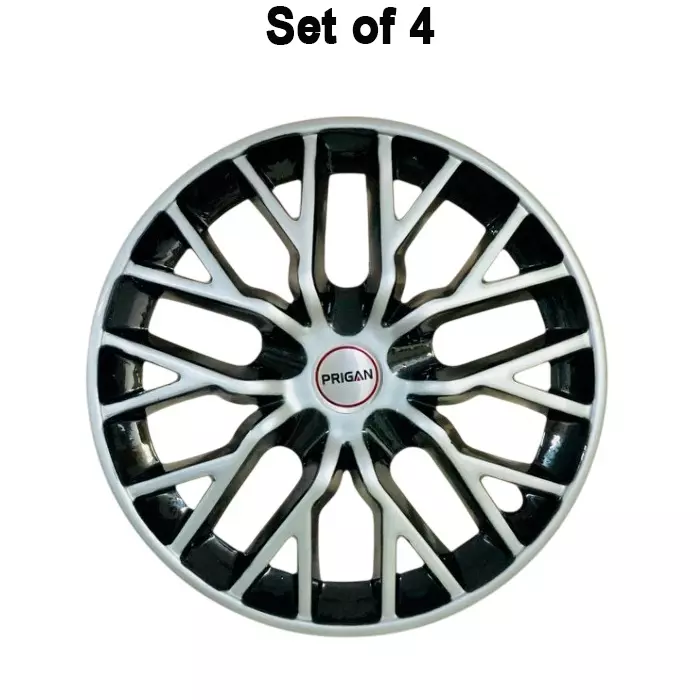 prigan-phantom-dc-car-wheel-cover-325-mm-13-inch-high-grade-abs-silver-black-for-passenger-vehicle-set-of-4-pcs
