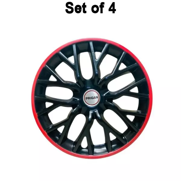 prigan-phantom-gt-car-wheel-cover-300-mm-12-inch-high-grade-abs-black-red-for-passenger-vehicle-set-of-4-pcs