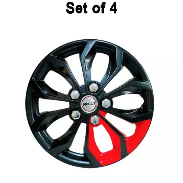 prigan-vision-car-wheel-cover-300-mm-12-inch-high-grade-abs-black-twin-red-for-passenger-vehicle-set-of-4-pcs